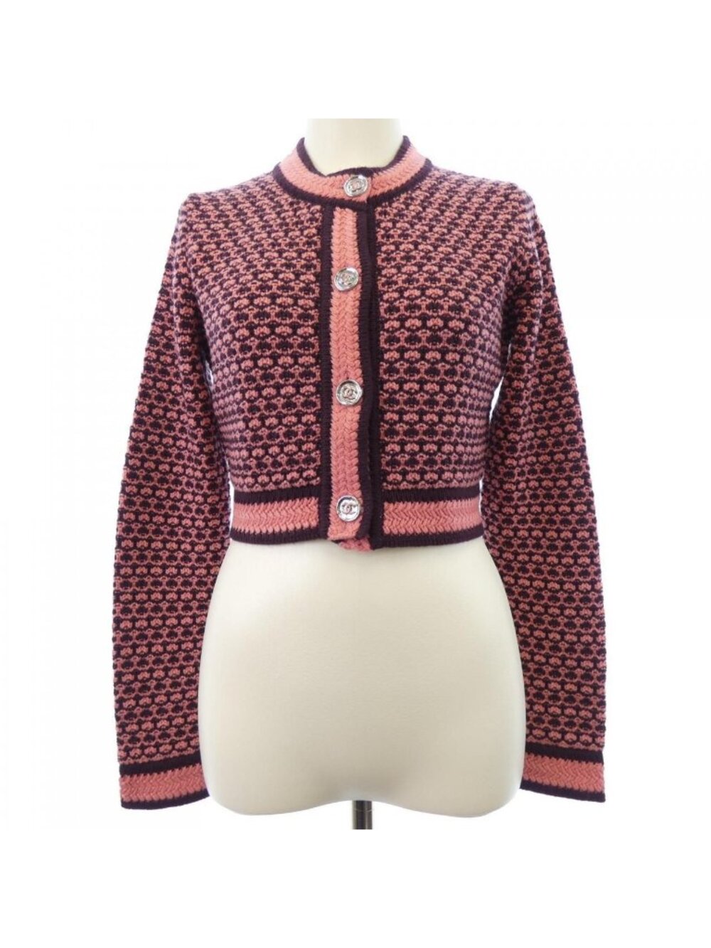 Chanel 23A Cardigan Pink